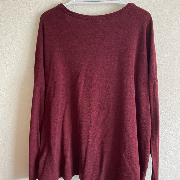 Old Navy Maroon Sweater - Picture 4 of 5